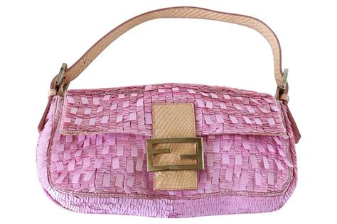 fendi bag pink white|pink Fendi bag vintage.